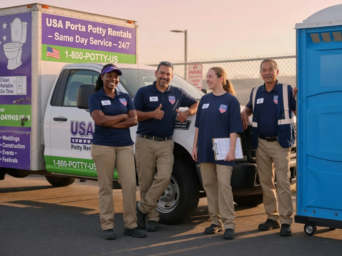 Porta Potty Rental company in Rosendale, WI