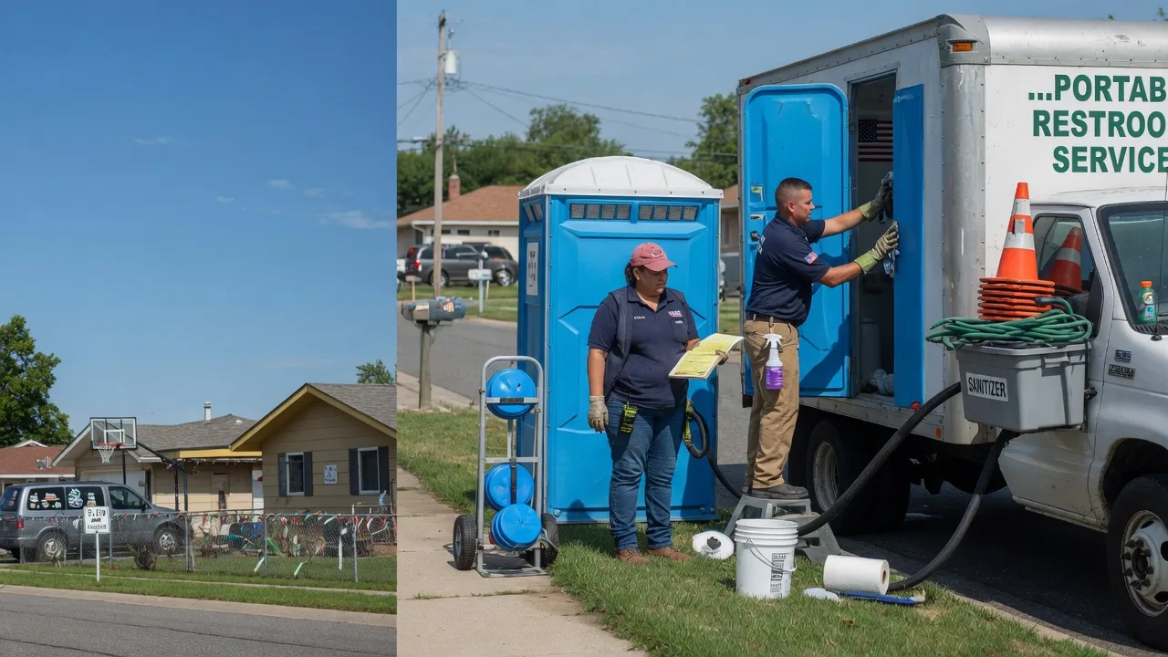 Portable Toilet Rental in Rosendale, WI near me